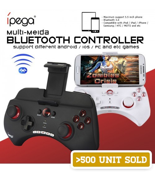 iPega PG-9025 Gaming Multi-Media Bluetooth Controller for Smartphones and Tablets